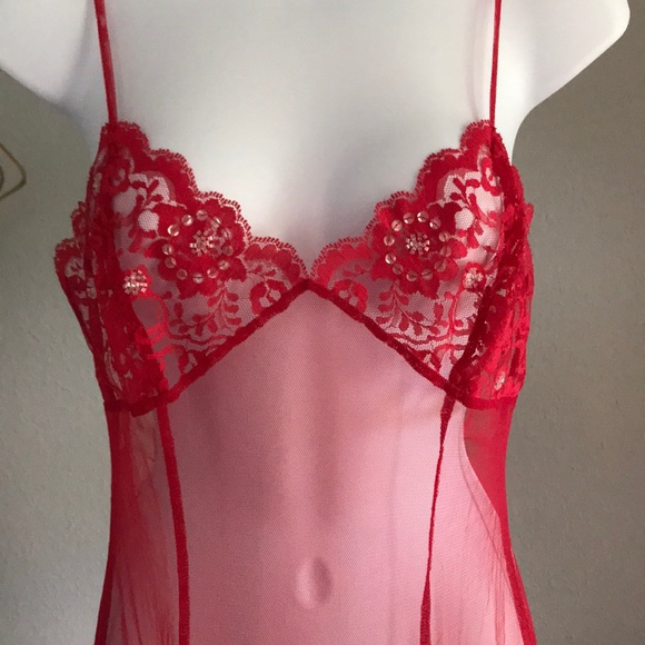 Victoria’s Secret red lace teddy - Picture 2 of 6